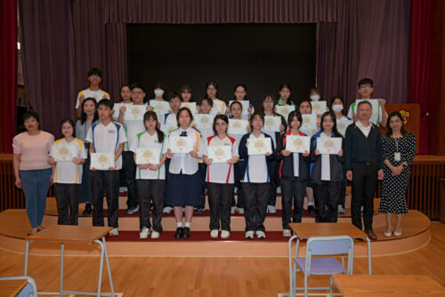 F.5A及F.5B得獎者合照